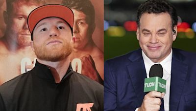 Canelo Álvarez sobre el supuesto veto a David Faitelson: "Para qué lo quieren aquí, desacredita mis peleas"