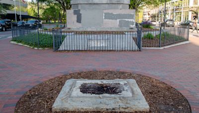 Despite top court ruling, plaintiffs try again to save Asheville Civil War gov. monument