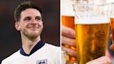 Declan Rice promises to drink first ever pint if England win Euro 2024