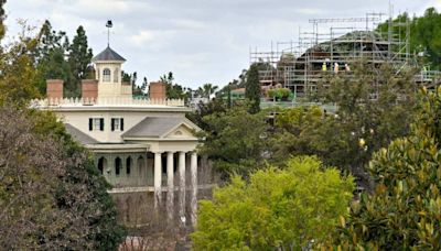 Haunted Mansion construction won’t be done when Disneyland ride reopens