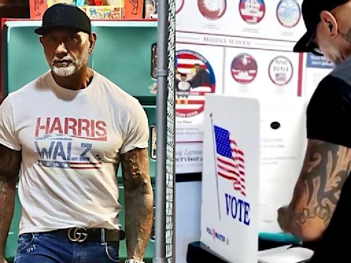 Dave Bautista endorses Kamala Harris for president