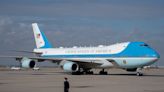 President Biden in Arizona: Air Force One leaves Luke Air Force Base