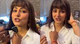 Hina Khan hides stitches with makeup and wears wig as she gets ready for first work assignment post- breast cancer diagnosis, watch video