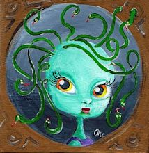 Medusa's baby Picture - by Noelle Hunt from Classic Mythology art exhibit