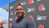 At Browns rookie minicamp, 2nd-round pick DT Mike Hall Jr. of OSU reveals his lofty goal for 2024