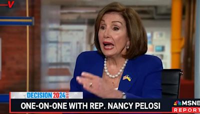 Nancy Pelosi Got Heated With Katy Tur on MSNBC