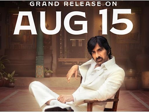 Ravi Teja's 'Mr Bachchan' to release on August 15, actor shares new poster