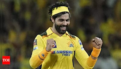 Ravindra Jadeja recreates CSK's IPL 2023 final winning moment - WATCH - Times of India