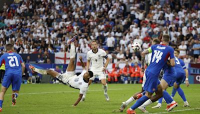 Bellingham rescues England at the death vs Slovakia