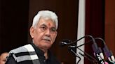 Ahead of polls, government strengthens J&K L-G Manoj Sinha’s powers