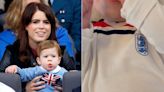 Princess Eugenie shares unseen video of baby August wearing an England babygrow