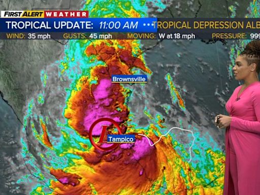 Tropical Storm Alberto makes landfall in Mexico, first named storm the 2024 Hurricane season