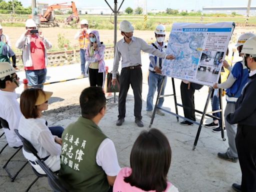 陳其邁視察湖內排水工程聽取簡報並實地勘察進度 | 蕃新聞