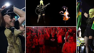 Una multitud se prepara para el show de Madonna en Copacabana: previa en la playa, prueba de sonido y souvenirs temáticos