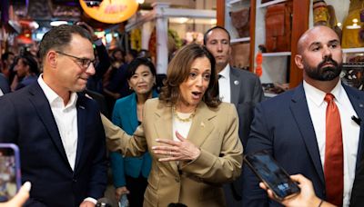 Who is winning in the Kamala Harris veepstakes?