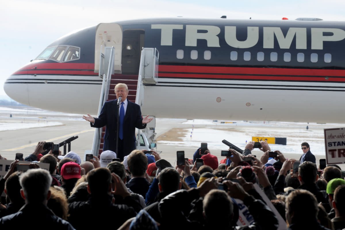 Trump plane forced to make emergency landing ahead of Montana rally