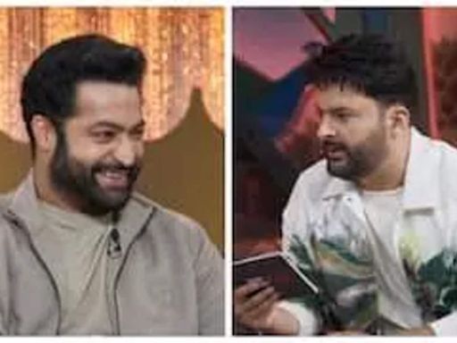 The Great Indian Kapil Show 2: Jr NTR calls Kapil Sharma ‘lucky for him’; says, “Last time I came here and my movie was super hit” - Times of India