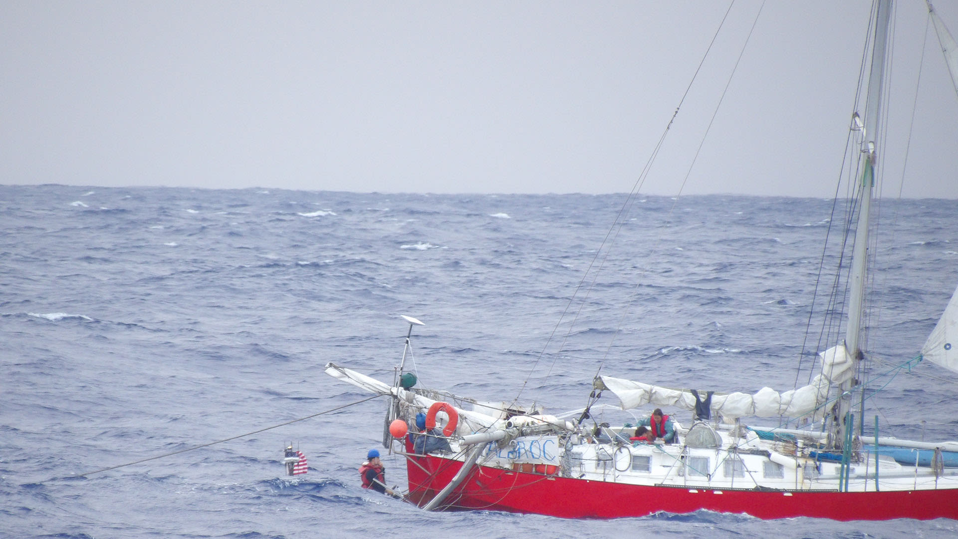 Navy, Coast Guard, save mother, child stranded at sea as hurricane approaches