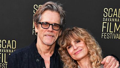 Kevin Bacon reveals a crew member covered his trailer with photos of Kyra Sedgwick