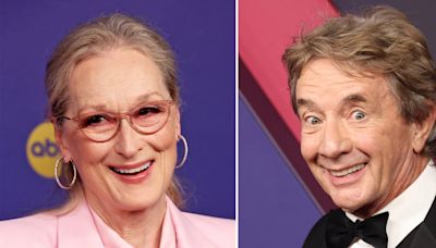 Meryl Streep and Martin Short Sit Together at 2024 Emmy Awards After Arriving Separately