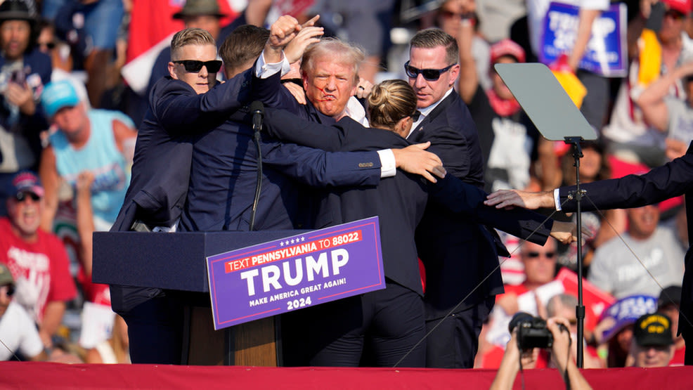 Lawmakers react after Trump escorted off stage at Pennsylvania rally: ‘Heinous act’