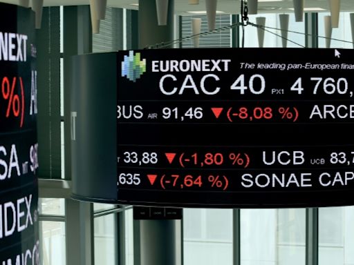 La Bourse de Paris tombe de 1,15%, entraînée par des résultats décevants