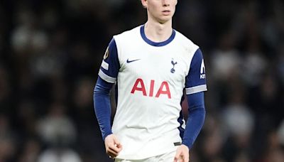 Archie Gray keen to remain ‘fearless’ after making European debut for Tottenham