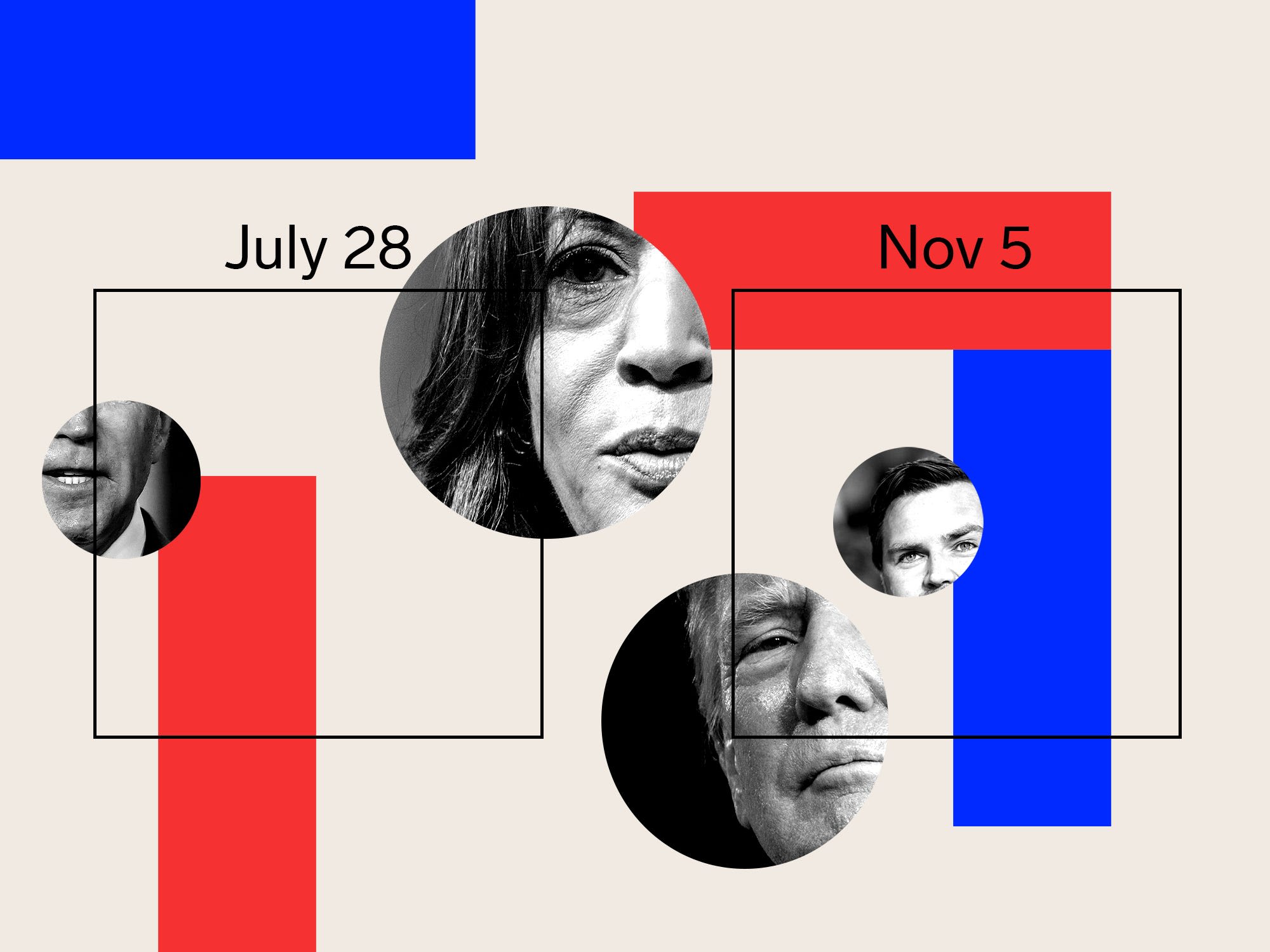 We are 100 days from the 2024 presidential election. Here's where things stand.