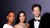 Demi Moore Toasts Trophée Chopard Winners Mike Faist and Sophie Wilde at the Cannes Film Festival