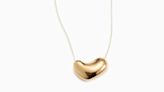 Barely Care About Valentine's Day? This Necklace Barely Looks Like a Heart