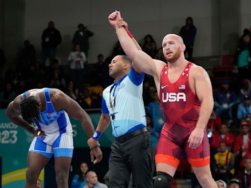 Wrestler Kyle Snyder looks to become fourth American to win two Olympic gold medals