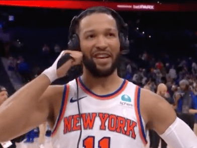Knicks' Jalen Brunson Perfectly Trolled Kenny Smith During Postgame Interview