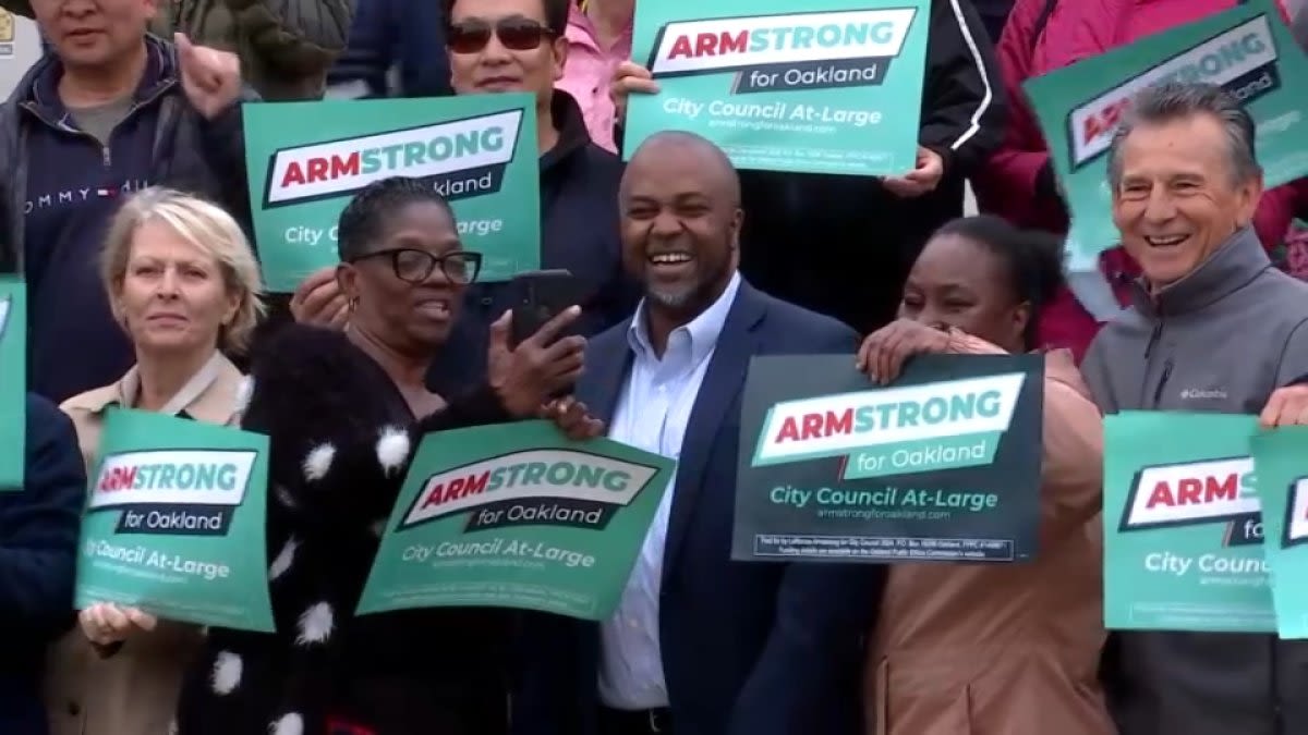 Former Oakland police chief LeRonne Armstrong kicks off campaign for City Council