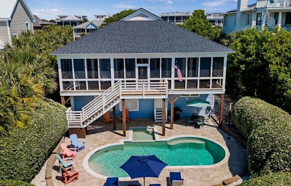 Rent the Isle of Palms beach house built by Franklin D. Roosevelt's family