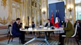 Macron, von der Leyen press China's Xi on trade in Paris talks