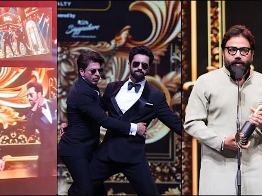 IIFA 2024:SRK asked Sandeep Vanga to make a film for him like Pushpa; King Khan, Vicky Kaushal recreated Allu Arjun's Viral walk from Pushpa