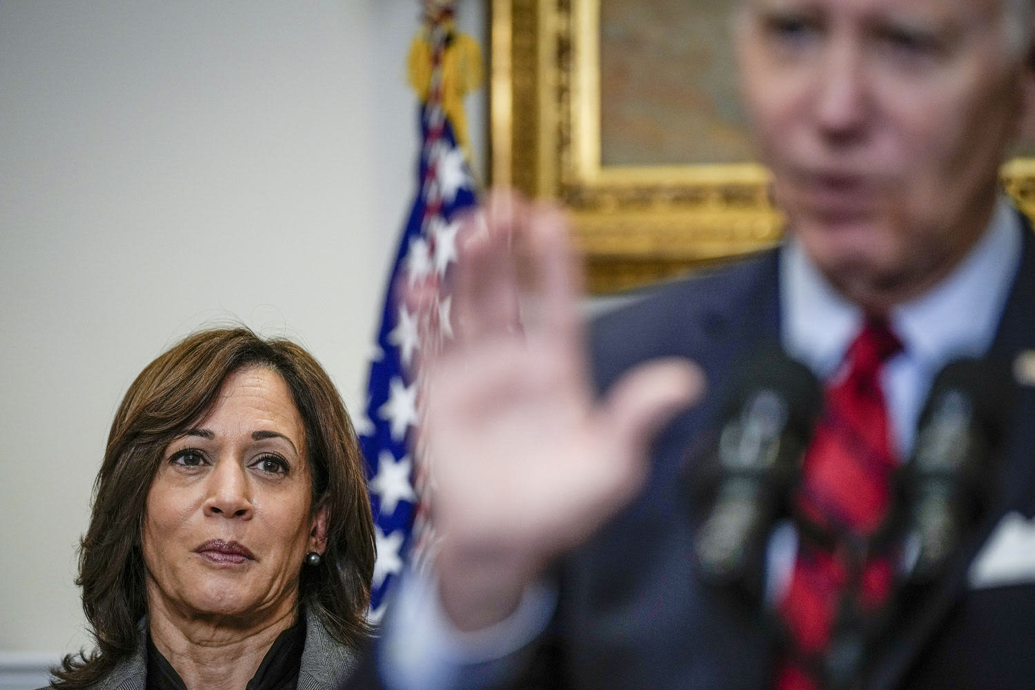 Trump zeroes in on 'border czar Kamala Harris' attack