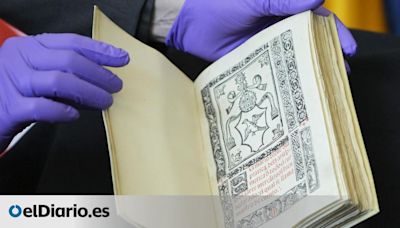 Estados Unidos devuelve a España un libro del siglo XVI que fue hallado en una "caja sospechosa"