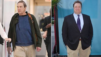 'Roseanne' star John Goodman shows off fit physique in NYC after 200-pound weight loss