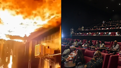 Brand new 5D cinema can make the entire audience feel like they're on fire