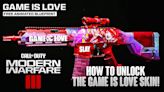 Call Of Duty: MW3 & Warzone - How To Get The Game Is Love Blueprint