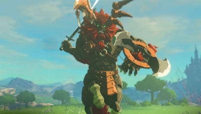 Zelda: Tears of the Kingdom evil genius creates a Lynel killer to surpass Metal Gear: the rock 'em sock 'em golem