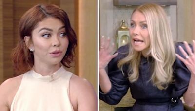 'Live's Kelly Ripa stunned when she can’t recall meeting Sarah Hyland on 'All My Children': "Did we ever have scenes together?"