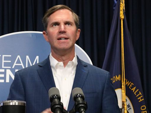 Beshear dodges questions about whether Harris is vetting him as possible running mate