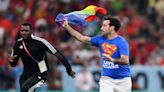Who is Mario Ferri? World Cup 2022 pride flag pitch invader who wants to ‘Save Ukraine’