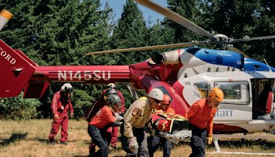 As extreme heat bakes the West, emergency helicopters struggle to fly