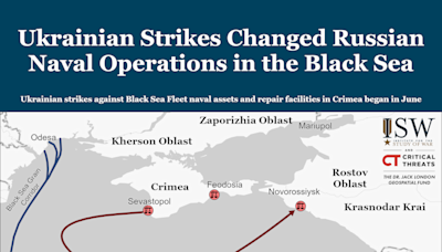 Ukraine war: Russia has the upper hand in the ground war – but at sea it’s a different story
