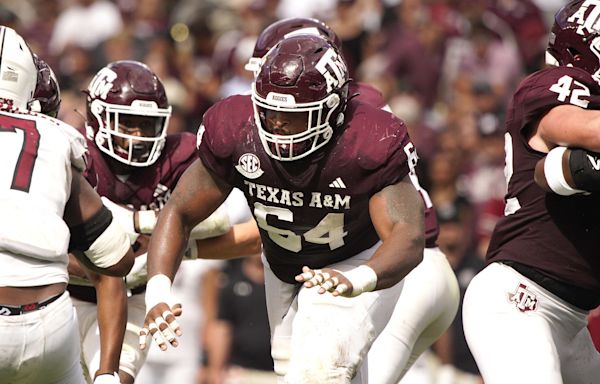 Texas A&M Aggies G Layden Robinson Selected By New England Patriots In NFL Draft