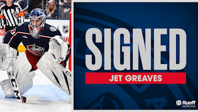 Blue Jackets sign Jet Greaves to two-year contract | Columbus Blue Jackets