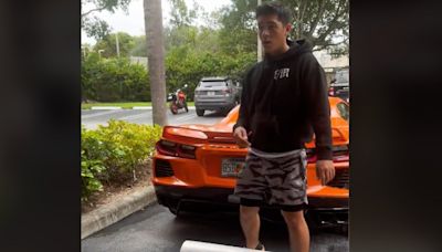 Florida man uses plastic wrap to protect his prized Corvette ahead of Milton — turns out he didn’t need to